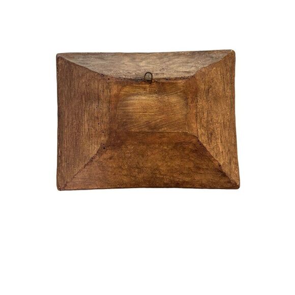 Vintage Hand Carved Monks Sampling Their Beer Wall Plaque - Picture 4 of 6